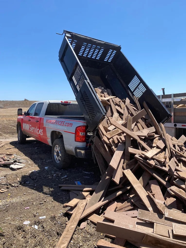 WINN Services hauling unwanted items