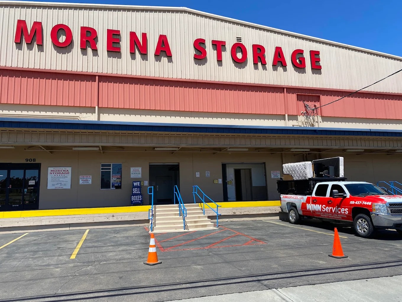 WINN Services storage and commercial cleanout support